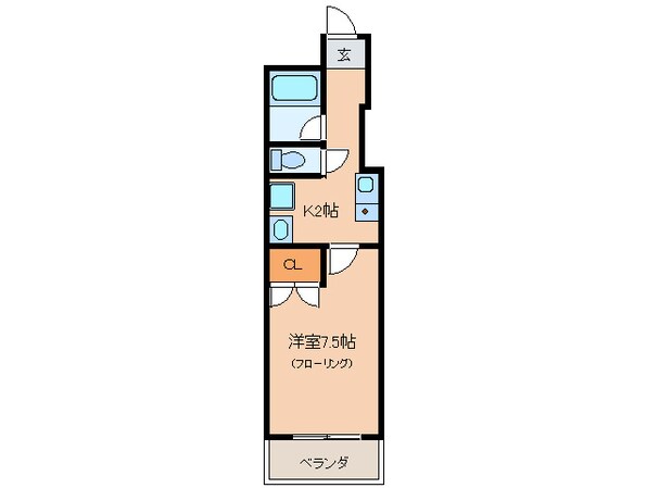 Ａｍｉｔｙ城西の物件間取画像